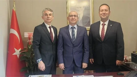 BAŞKANI TEKE’DEN "ATEŞ’E HAYIRLI OLSUN" ZİYARETİ