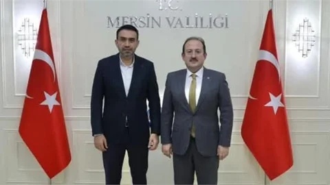 VALİ PEHLİVAN, AK PARTİ İL BAŞKANI ALDEMİR İLE GÖRÜŞTÜ