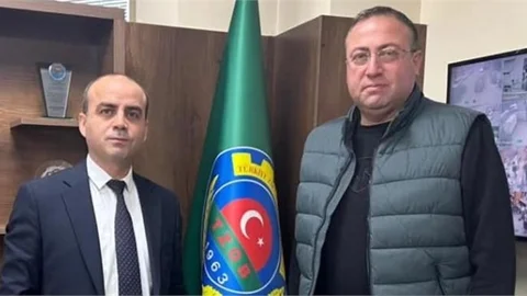 MÜDÜR ŞAHİN'DEN BAŞKAN AVCI'YA ZİYARET