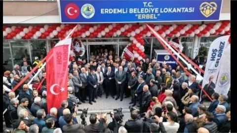 ERDEMLİ BELEDİYESİ KENT LOKANTASI (ERBEL) HİZMETE AÇILDI