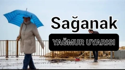 MERSİN'E SAĞANAK YAĞMUR, ÇAMLIYAYLA'YA KAR YAĞIŞI UYARISI