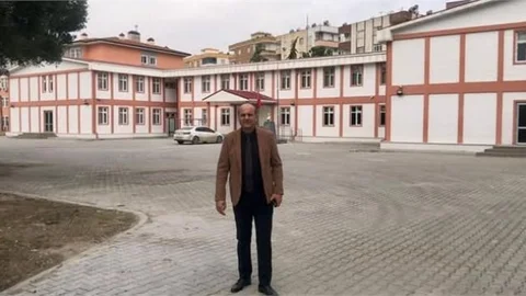 MÜDÜR ANTEPLİOĞLU'NDAN, EK OKUL İNŞAATINA İNCELEME