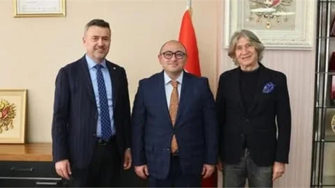 CAKIR, İZOL'DAN, BAŞKAN KARA'YA ZİYARET