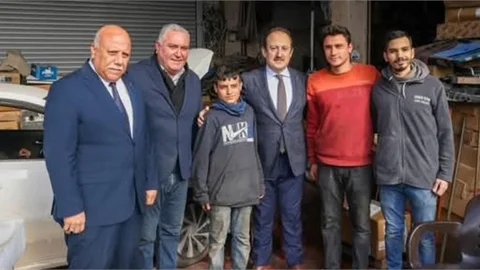 VALİ PEHLİVAN, TARSUS'TA SANAYİ ESNAFLARIYLA BİRARAYA GELDİ