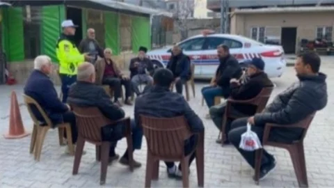 JANDARMADAN TRAFİK EĞİTİMİ