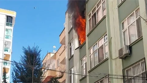 TARSUS'TA KORKUTAN YANGIN