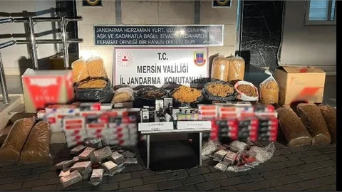 JANDARMADAN KAÇAK MAKARON OPERASYONU