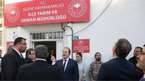 VALİ PEHLİVAN SİLİFKE'DE BİR DİZİ İNCELEMELERDE BULUNDU