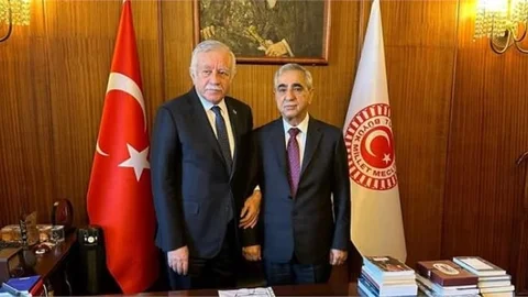 BAŞKAN SARI, TBMM BAŞKANVEKİLİ ADAN'I MAKAMINDA ZİYARET ETTİ