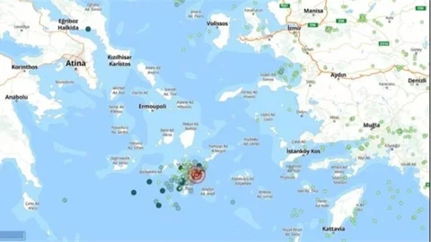 AFAD: Ege Denizi’ndeki Sismik Hareketlilik Yakından Takip Ediliyor