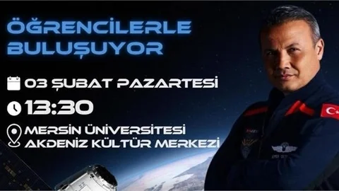 Alper Gezeravcı Mersin’de Öğrencilerle Buluşuyor
