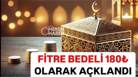 2025 Yılı Fitre Miktarı 180 Lira Olarak Belirlendi