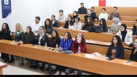 TARSUS ÜNİVERSİTESİ, UKRAYNA'DAN GELEN AKEDEMİSYEN VE ÖĞRENCİLERİ AĞIRLADI