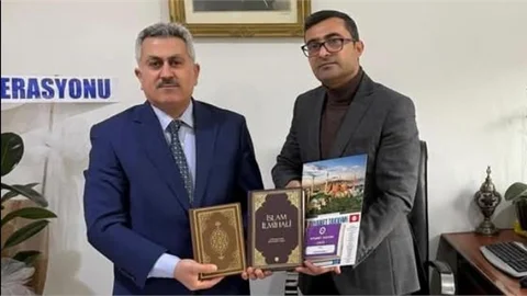 MÜFTÜ AKÇAY'DAN, MÜDÜR İNAN 'A ZİYARET