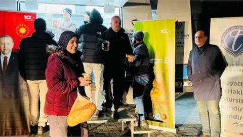 TARSUS DEVLET HASTANESİ'NDE ÇORBA İKRAMI