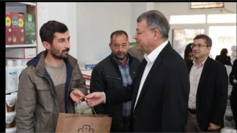 BAŞKAN TURGUT'TAN ATAYURT ESNAFINA ZİYARET