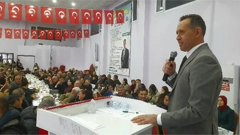 BAŞKAN SOFU, ÇAMLIYAYLA ESNAFLARIYLA YEMEKTE BİRARAYA GELDİ