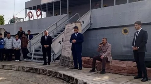 Tarsus Müftülüğü’nden Nusret Mayın Gemisi’nde Şehitleri Anma Programı