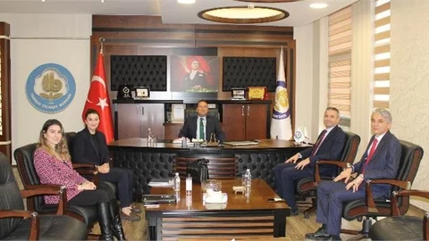 HALK BANKASI MÜDÜR KILIÇ'TAN, TARSUS TİCARET BORSASI'NA ZİYARET