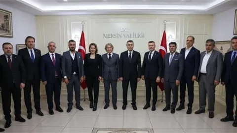 MTSO YÖNETİMİNDEN, VALİ TOROS'A "HAYIRLI OLSUN "ZİYARETİ