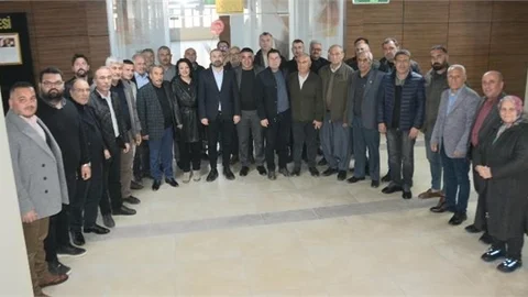 CHP TARSUS İLÇE ÖRGÜTÜNDEN, TARSUS MUHTARLAR DERNEĞİ’NE ZİYARET