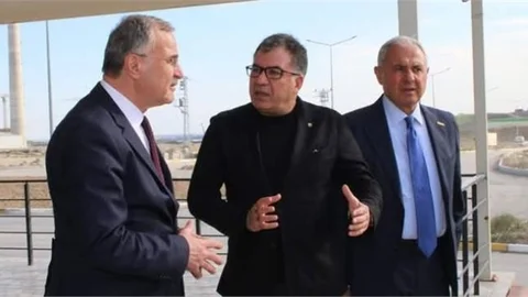OSBÜK BAŞKANI KÜTÜKÇÜ, TARSUS OSB'DE İNCELEMELERDE BULUNDU