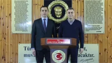 VALİ TOROS, ÇAMLIYAYLA KAYMAKAMI AVCI'YI ZİYARET ETTİ