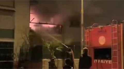 Toroslar’da Gece Saatlerinde Yangın Paniği