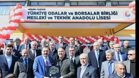 Tarsus TOBB Mesleki ve Teknik Anadolu Lisesi Eğitim ve Öğretime Açıldı