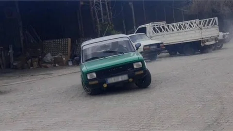 “ DRİFT YAPAN ŞAHIS JANDARMAYA YAKALADI”