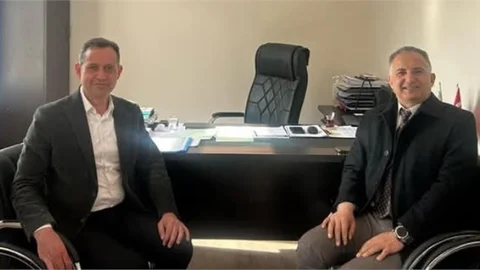 MÜDÜR, ÇETİN'DEN, BAŞKAN SOFU'YA İADE-İ ZİYARET.