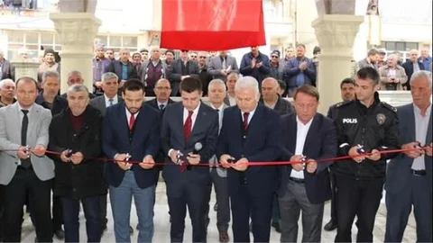 Mut Hz. Ali Camii Törenle İbadete Açıldı