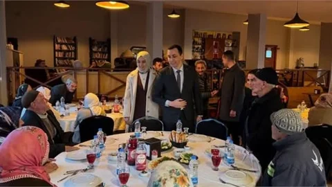 KAYMAKAM AVCI, İFTAR YEMEĞİ VERDİ