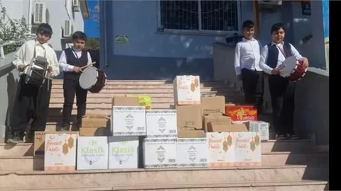 Bozyazı  Lütfiye Keskin İlkokul ve Ortaokulu’ndan Anlamlı Ramazan Yardımı