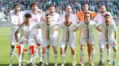 SİLİFKE'DE BURSA'DAN PUANLA DÖNÜYOR