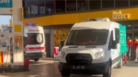 MERSİN'DE AKARYAKIT İSTASYONUNUN TUVALETİNDE BİR KİŞİ ÖLÜ BULUNDU