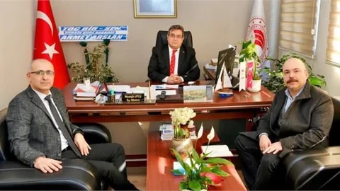 İL MÜDÜRÜ KARADAĞ, KOORDİNASYON MÜDÜRÜ ŞIK'TAN MÜDÜR ATEŞ’E ZİYARET