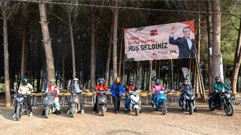 MERSİN BÜYÜKŞEHİR’DEN “MOTORLU KADINLAR GÜVENLİ SÜRÜŞ ETKİNLİĞİ”