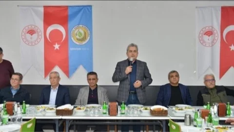 MERSİN'DE ORMANCILAR İFTARDA BİRARAYA GELDİ