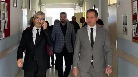 REKTÖR ÖZEN'DEN BAŞKAN SOFU'YA İADE-İ ZİYARET