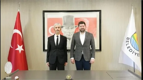 REKTÖR ÖZEN'DEN BAŞKAN BOLTAÇ 'A İADE-İ ZİYARET
