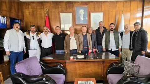 MHP'Lİ MECLİS ÜYELERİ ERDOĞAN, ŞENDAĞ VE AVŞAR'DAN BAŞKAN BENLİ'YE ZİYARET