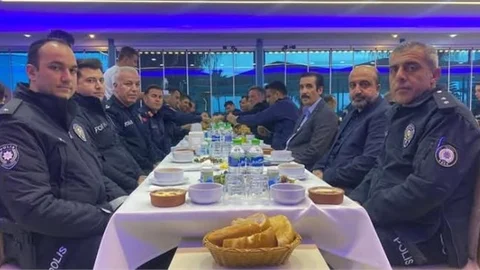 KAYMAKAM TOPSAKALOĞLU, GÜVENLİK GÜÇLERİYLE İFTARDA BULUŞTU