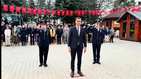 ÇAMLIYAYLA'DA 18 MART ÇANAKKALE ZAFERİ KUTLANDİ