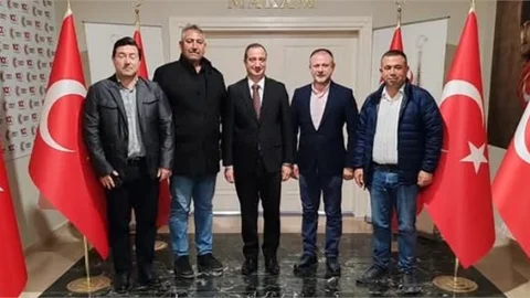 KAYMAKAM AKYÜZ'E MECLİS ÜYELERİ, ERDOĞAN, ŞENDAĞ, YILIK VE AVŞAR'DAN ZİYARET