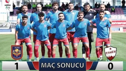 SİLİFKE BELEDİYESPOR, EVİNDE 23 ELAZIĞ FK'YI TEK GOLLE YIKTI