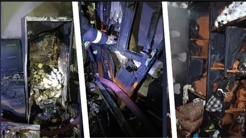 İtfaiye Ekipleri Alevleri Büyümeden Söndürdü