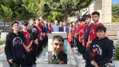 TARSUSLU ŞEHİT YÜZBAŞI HALİL ÖZDEMİR DUALARLA ANILDI