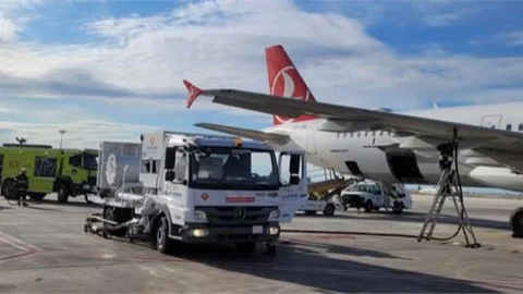 Çukurova Uluslararası Havalimanı’nda Yakıt Hidrant Sistemi Başladı