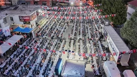 RAMAZAN AYI’NIN BEREKETLİ SOFRASI GÜLNAR’DA